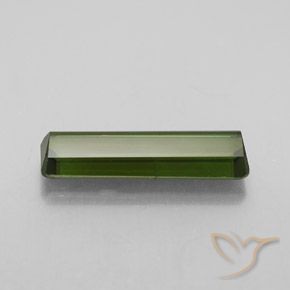 Turmalina Verde bosque natural de 2.37 ct, Corte Octágono / Esmeralda, SI