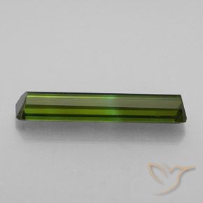 Turmalina Medium Light Green natural de 2.57 ct, Corte Octágono / Esmeralda, VVS-VS
