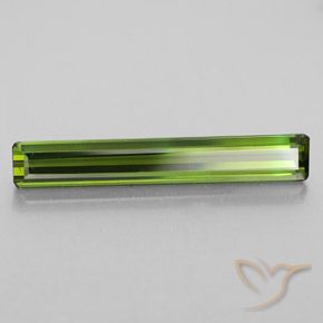 Turmalina Verde terroso natural de 2.52 ct, Corte Octágono / Esmeralda, VVS-VS