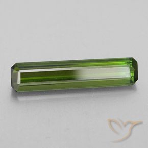 Turmalina Verde amarillento natural de 2.21 ct, Corte Octágono / Esmeralda, VVS