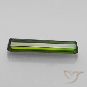 Turmalina Verde amarillento natural de 2.21 ct, Corte Octágono / Esmeralda, VVS