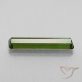 Turmalina Verde medio natural de 2.18 ct, Corte Octágono / Esmeralda, VVS-VS