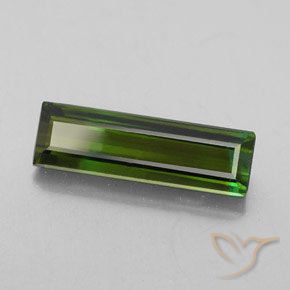 Turmalina Verde bosque natural de 2.92 ct, Corte Octágono / Esmeralda, VS-SI