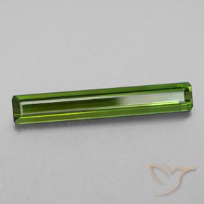 Turmalina Verde amarillento natural de 2.98 ct, Corte Octágono / Esmeralda, VVS-VS