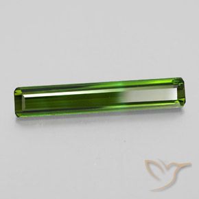 Turmalina Verde terroso natural de 2.29 ct, Corte Octágono / Esmeralda, VVS