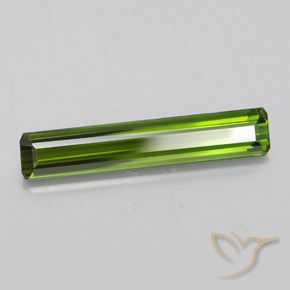 Turmalina Verde terroso natural de 2.14 ct, Corte Octágono / Esmeralda, VVS