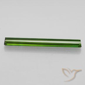 Turmalina Verde bosque natural de 2.49 ct, Corte Octágono / Esmeralda, VVS