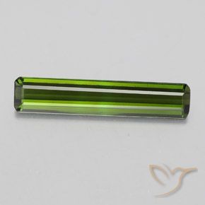 2.31ct Natural Verde medio Turmalina, corte esmeralda, VVS-VS