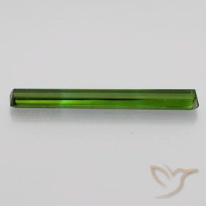 Turmalina Verde oscuro natural de 2.08 ct, Corte Octágono / Esmeralda, VS