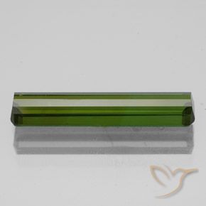 Turmalina Verde oscuro natural de 2.40 ct, Corte Octágono / Esmeralda, VVS