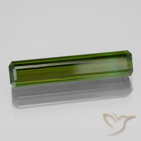 Turmalina Verde terroso natural de 2.83 ct, Corte Octágono / Esmeralda, VS