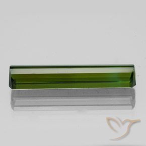 Turmalina Verde terroso natural de 2.83 ct, Corte Octágono / Esmeralda, VS