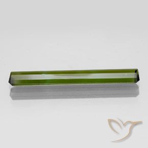 Turmalina Verde amarillento natural de 2.14 ct, Corte Octágono / Esmeralda, VVS-VS