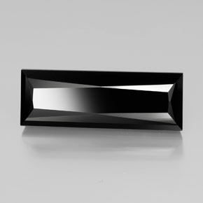 Turmalina Chorlo natural de 48.28 ct, Corte Baguette, Opaco