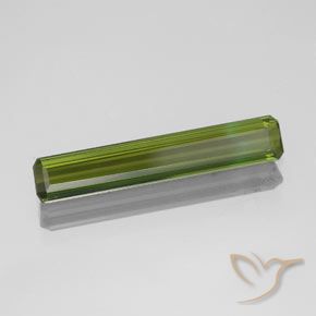 Turmalina Verde bosque natural de 1.14 ct, Corte Octágono / Esmeralda, VVS
