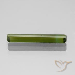 Turmalina Verde bosque natural de 1.14 ct, Corte Octágono / Esmeralda, VVS