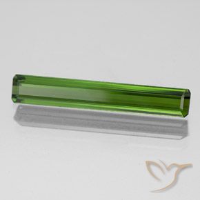 Turmalina Verde terroso natural de 1.59 ct, Corte Octágono / Esmeralda, VVS