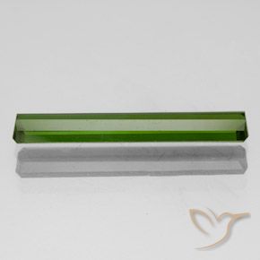 Turmalina Verde terroso natural de 1.59 ct, Corte Octágono / Esmeralda, VVS