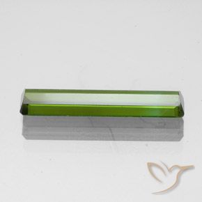 Turmalina Verde amarillento natural de 1.45 ct, Corte Octágono / Esmeralda, VVS-VS