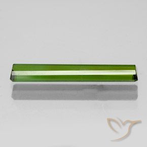 Turmalina Verde alga natural de 1.44 ct, Corte Octágono / Esmeralda, VS