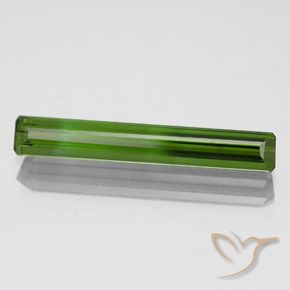 Turmalina Verde oscuro natural de 1.83 ct, Corte Octágono / Esmeralda, VVS-VS