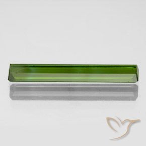 Turmalina Verde oscuro natural de 1.83 ct, Corte Octágono / Esmeralda, VVS-VS