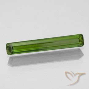 Turmalina Verde alga natural de 1.00 ct, Corte Octágono / Esmeralda, VS