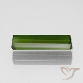 Turmalina Verde alga natural de 1.97 ct, Corte Octágono / Esmeralda, VS