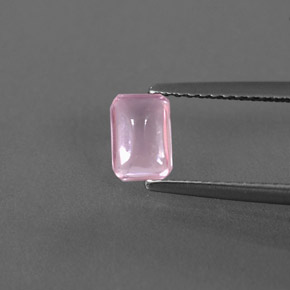 Turmalina rosa natural de 0,57 ct, transparente, transparente / translúcido