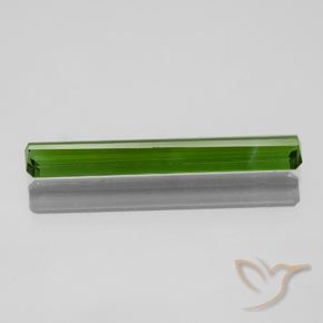 Turmalina Verde oscuro natural de 1.40 ct, Corte Octágono / Esmeralda, VS