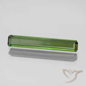 Turmalina Verde bosque natural de 1.47 ct, Corte Octágono / Esmeralda, SI