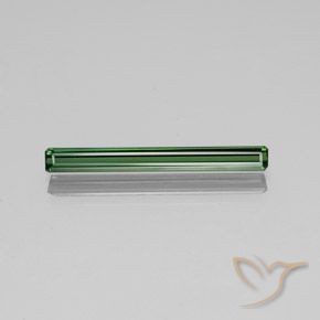 2.21ct Natural Verde bosque Turmalina, corte esmeralda, VVS-VS