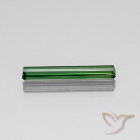 Turmalina Verde medio natural de 2.51 ct, Corte Octágono / Esmeralda, VVS
