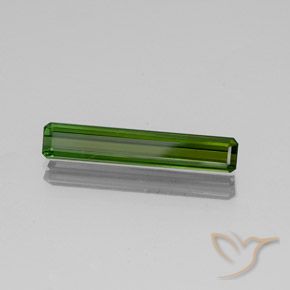 Turmalina Verde bosque natural de 2.82 ct, Corte Octágono / Esmeralda, SI