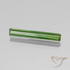 Turmalina Verde medio natural de 1.26 ct, Corte Octágono / Esmeralda, VVS-VS