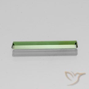 Turmalina Verde medio natural de 1.26 ct, Corte Octágono / Esmeralda, VVS-VS