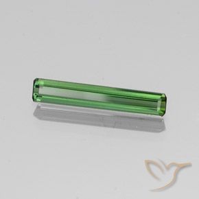 Turmalina Verde medio natural de 1.38 ct, Corte Octágono / Esmeralda, VS-SI