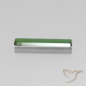 Turmalina Verde medio natural de 1.38 ct, Corte Octágono / Esmeralda, VS-SI