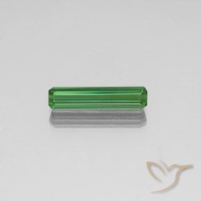 1.81ct Natural Verde Turmalina, corte esmeralda, VVS-VS
