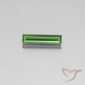 1.93ct Natural Verde Turmalina, corte esmeralda, VVS-VS