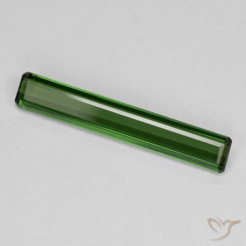Turmalina Verde terroso natural de 1.81 ct, Corte Octágono / Esmeralda, VVS