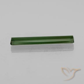 Turmalina Verde oscuro natural de 2.87 ct, Corte Octágono / Esmeralda, VVS-VS