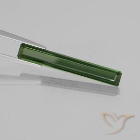 Turmalina Verde bosque intenso natural de 2.21 ct, Corte Octágono / Esmeralda, VVS
