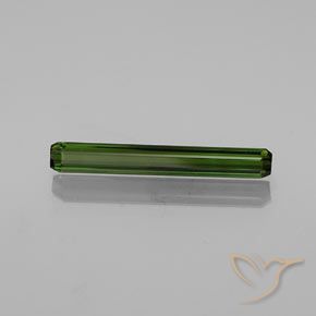 Turmalina Verde terroso natural de 2.25 ct, Corte Octágono / Esmeralda, VVS