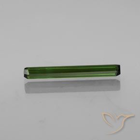 Turmalina Verde terroso natural de 2.25 ct, Corte Octágono / Esmeralda, VVS