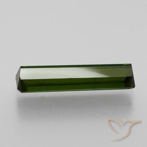 Turmalina Verde terroso natural de 1.38 ct, Corte Octágono / Esmeralda, VS-SI