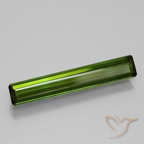 Turmalina Verde terroso natural de 1.08 ct, Corte Octágono / Esmeralda, VVS