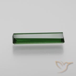 Turmalina Verde bosque natural de 1.60 ct, Corte Octágono / Esmeralda, VVS