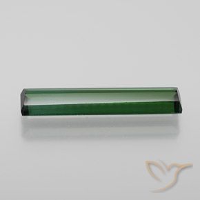 Turmalina Verde medio natural de 1.72 ct, Corte Octágono / Esmeralda, VVS