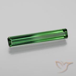 Turmalina Verde natural de 1.41 ct, Corte Octágono / Esmeralda, VVS-VS